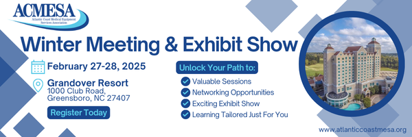 ACMESAHME's tweet photo. Join us at ACMESA 2025 Winter Meeting &amp; Exhibit Show, happening February 27–28 at the beautiful Grandover Resort in Greensboro, NC. 

Register here: https://t.co/r0OBP8HT76 https://t.co/kxAt2MrAl1