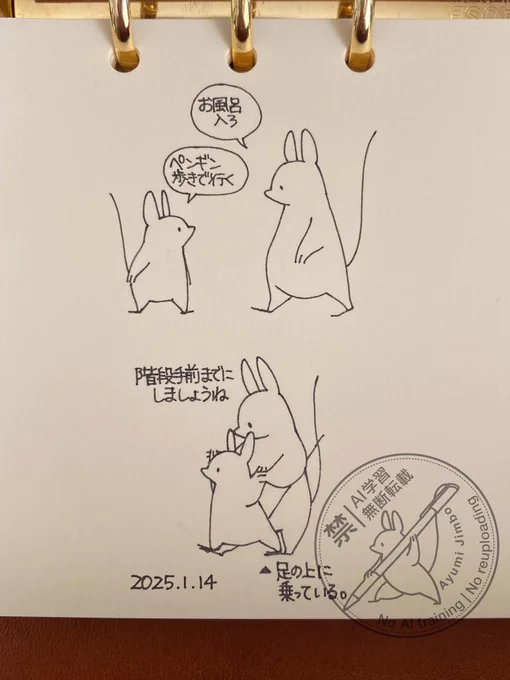 気分はコウテイペンギン。 
