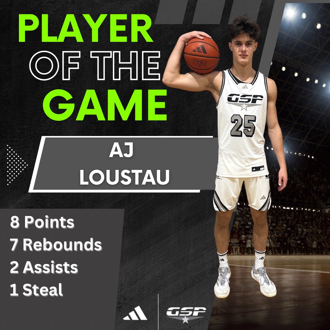 GSP Black Impact Players of the game vs Utah Prep Gold 

Sergio Maggette 14p 7r 1a 1s 1b 
MJ Yeager 11p 1r 2a 2s 
Donny Yeager 10p 2r 2a 
AJ Loustau 8p 7r 2a 1s