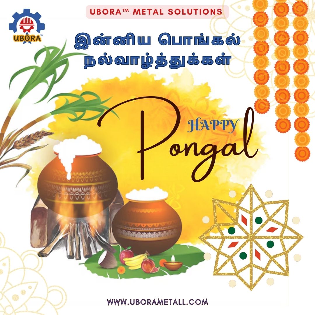 Ubora_Metall's tweet photo. Team Ubora™ wishes everyone a very Happy Pongal &amp; Makar Sankranti !! 
#HappyPongal 
#HappyMakarSankranti 
#Ubora 
#StainlessSteel 
#Pipes https://t.co/5CWK4anVNr