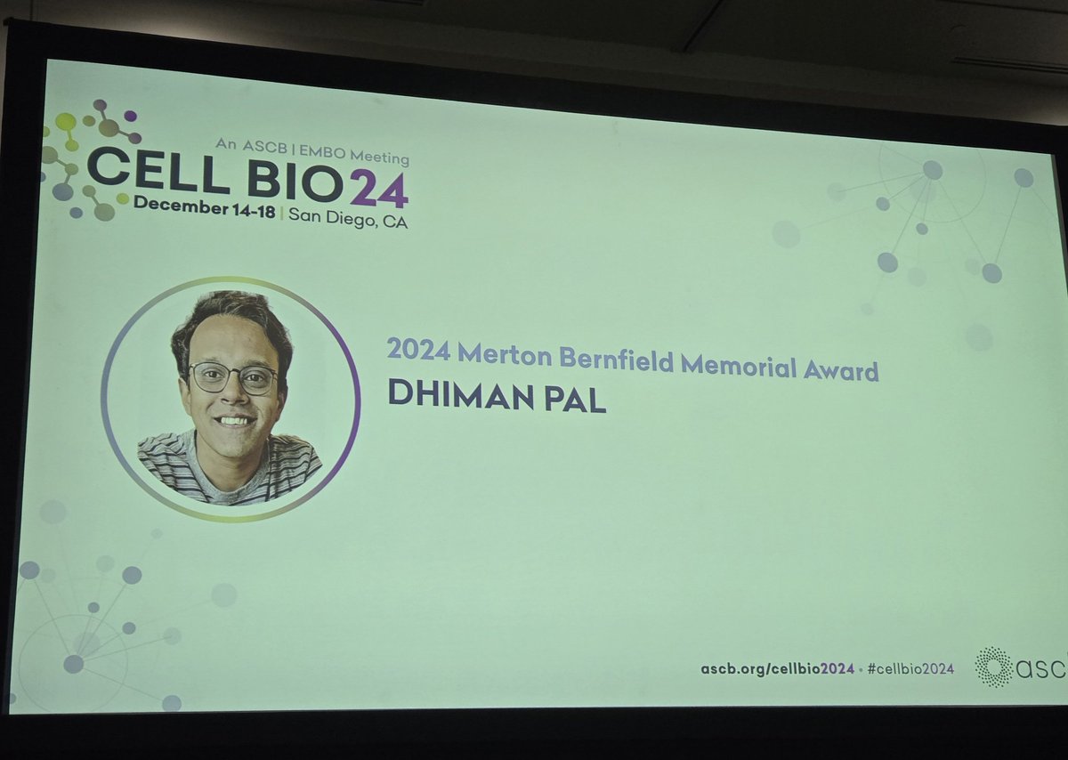 Dhiman Pal (@dhimanpal8) on Twitter photo Wonderful moment with <a href="/ASCBiology/">American Society for Cell Biology</a> President, Sandra Murray, at CellBio 2024! Excited at being selected for the award by <a href="/ASCBiology/">American Society for Cell Biology</a> and <a href="/EMBO/">EMBO</a> for research <a href="/DevreotesLab/">Devreotes Lab - Johns Hopkins University</a> <a href="/HopkinsMedicine/">Johns Hopkins Medicine</a>!
Thankful to <a href="/PeterDevreotes/">Peter Devreotes</a>, <a href="/rupak_iiserk/">Rupak Datta</a>, <a href="/dnr_robinson/">Douglas Robinson</a>, Pablo Iglesias for their support! Wonderful moment with <a href="/ASCBiology/">American Society for Cell Biology</a> President, Sandra Murray, at CellBio 2024! Excited at being selected for the award by <a href="/ASCBiology/">American Society for Cell Biology</a> and <a href="/EMBO/">EMBO</a> for research <a href="/DevreotesLab/">Devreotes Lab - Johns Hopkins University</a> <a href="/HopkinsMedicine/">Johns Hopkins Medicine</a>!
Thankful to <a href="/PeterDevreotes/">Peter Devreotes</a>, <a href="/rupak_iiserk/">Rupak Datta</a>, <a href="/dnr_robinson/">Douglas Robinson</a>, Pablo Iglesias for their support!