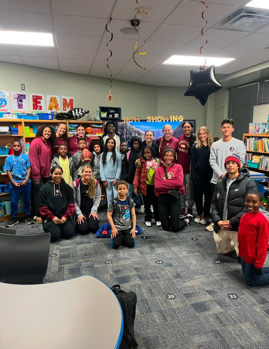 Loved hanging out with these amazing kids at Sabal Palm Elementary!! secure.qgiv.com/for/seminolesf…