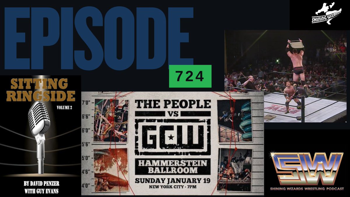 EPISODE 724
open.spotify.com/episode/04jlpS…
We had a blast talking #SittingRingsideVolume2 with <a href="/davidpenzer/">David Penzer</a> 
Covered #ThePeoplevsGCW with <a href="/TheEmilJay/">emil</a> <a href="/GCWrestling_/">GameChangerWrestling</a> 
And talked some #WWE #NXT #MLW #AEW 
Plus we covered our #Homework from last week #ECWOneNightStand2005 <a href="/masato_dangan01/">田中将斗</a>