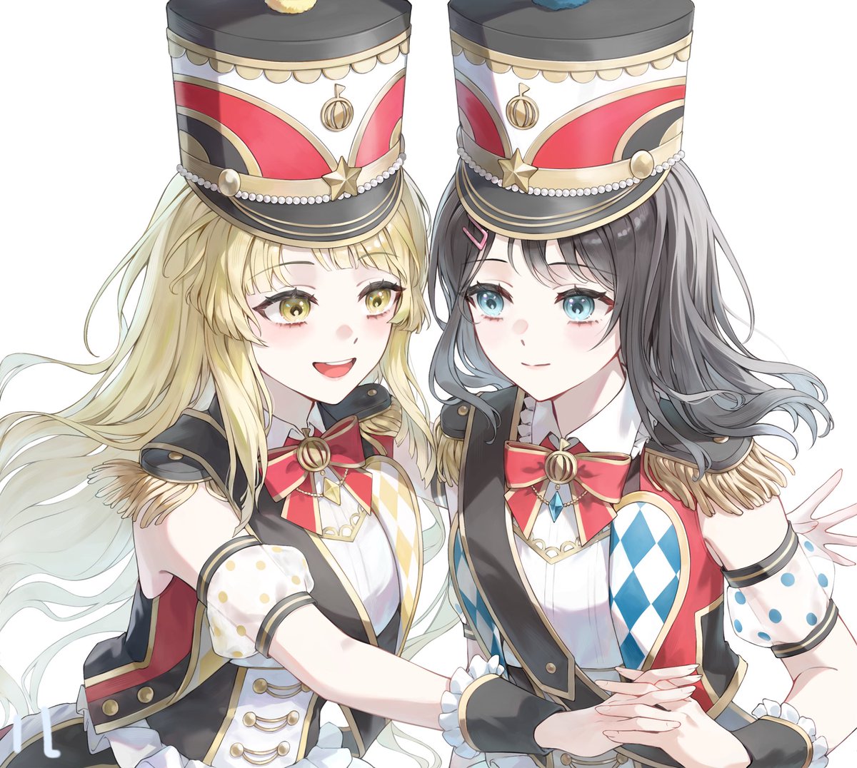 Starry_0422's tweet photo. 十周年快乐！#mskk #みさここ #bangdream 
（约稿产物 请勿商用^ ^） https://t.co/5gPDPXi5FF