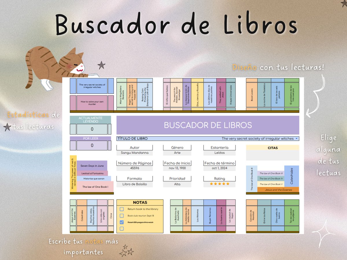 EntreLineas01's tweet photo. 📚✨ ¡Empieza el año organizando tus lecturas! 📚✨
Utiliza la Bitácora Digital que yo diseñé para llevar el control de tus libros, metas y más. 📝 

🔗Disponible en Etsy: https://t.co/lfJI88AAAY

🎉 Usa el código LIBRERO8346 y obtén 30% de descuento. 🎉 https://t.co/HR4oQMJS8t