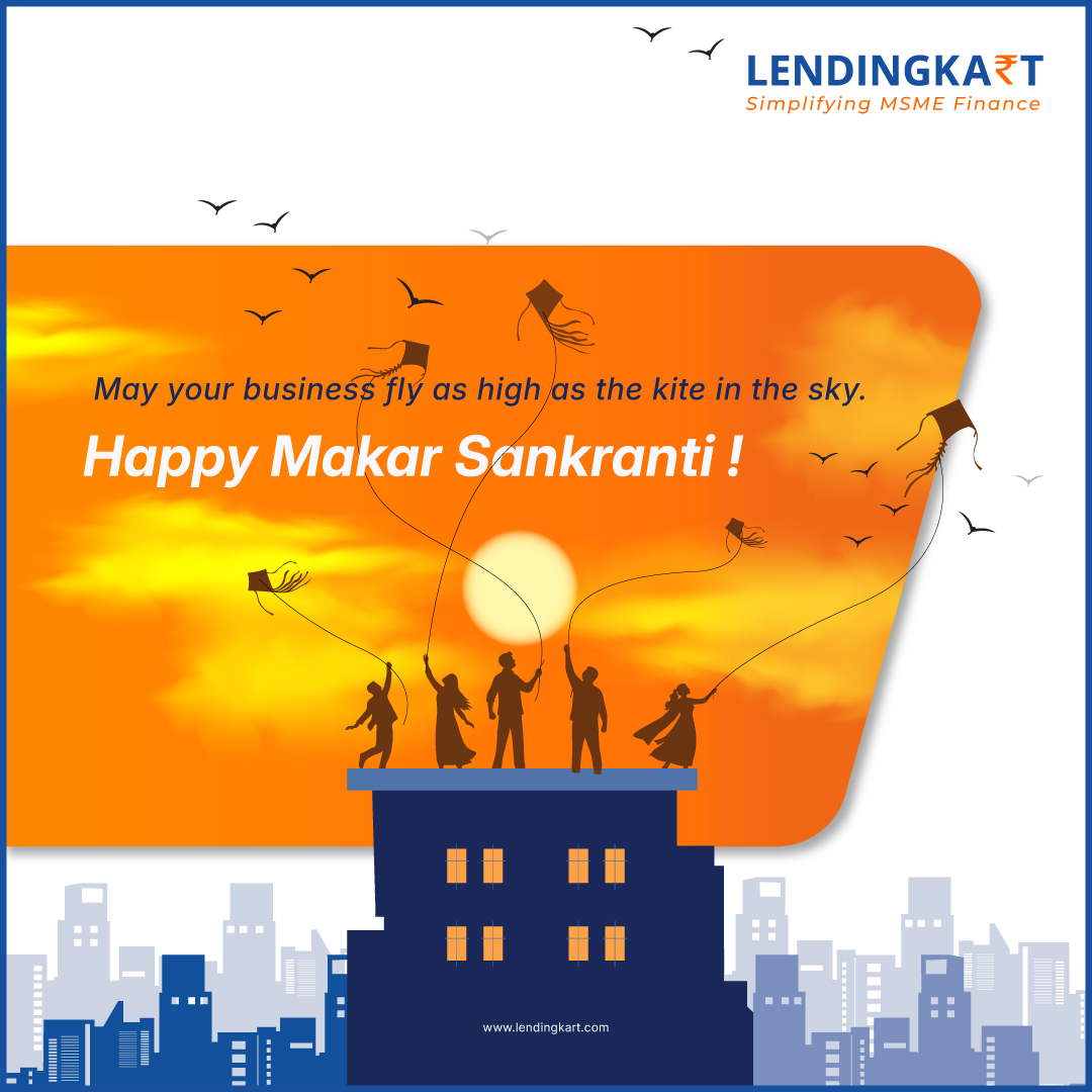Happy #MakarSankranti! May the festival bring new opportunities, growth, and success to your #business. Soar high, just like the kites in the sky! 🪁🪁