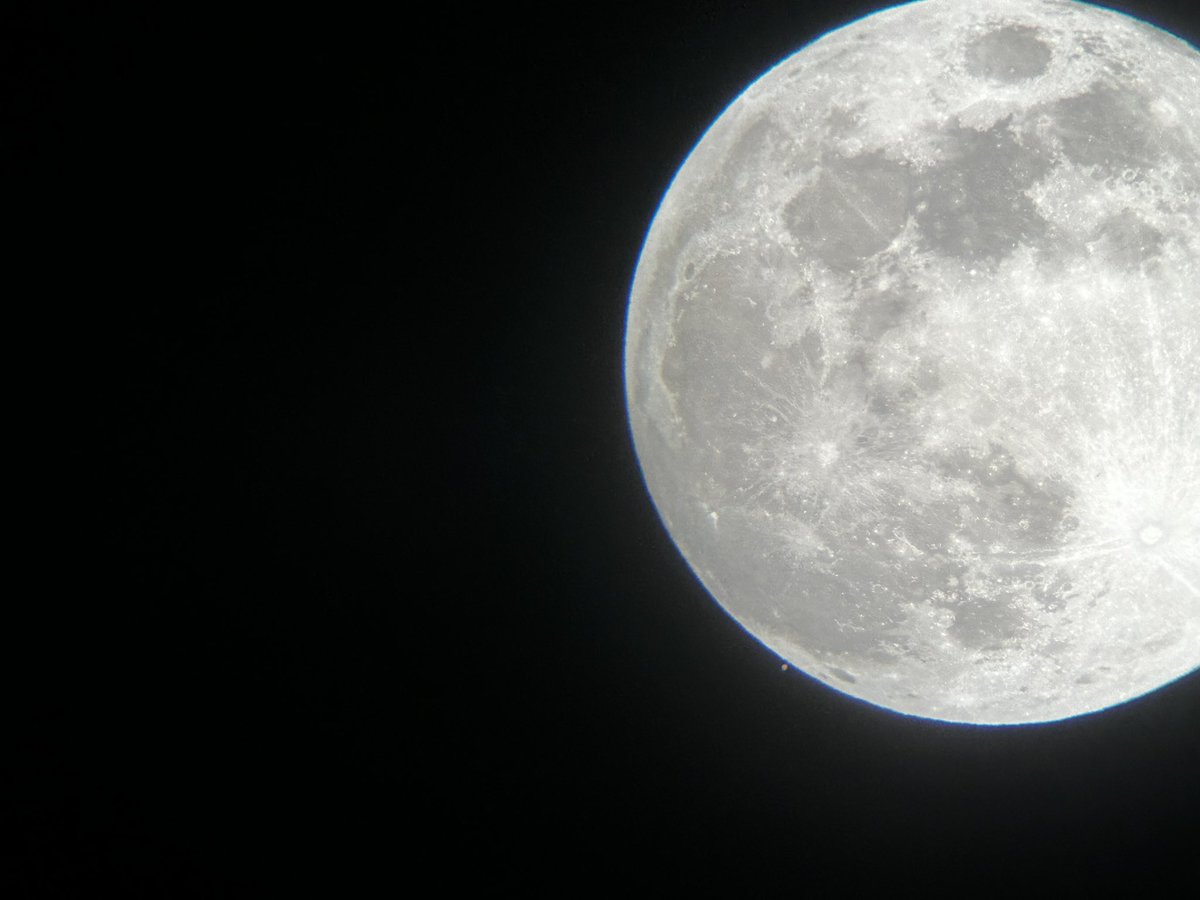 The Moon &amp; Mars tonight from Kansas 🩷🔭