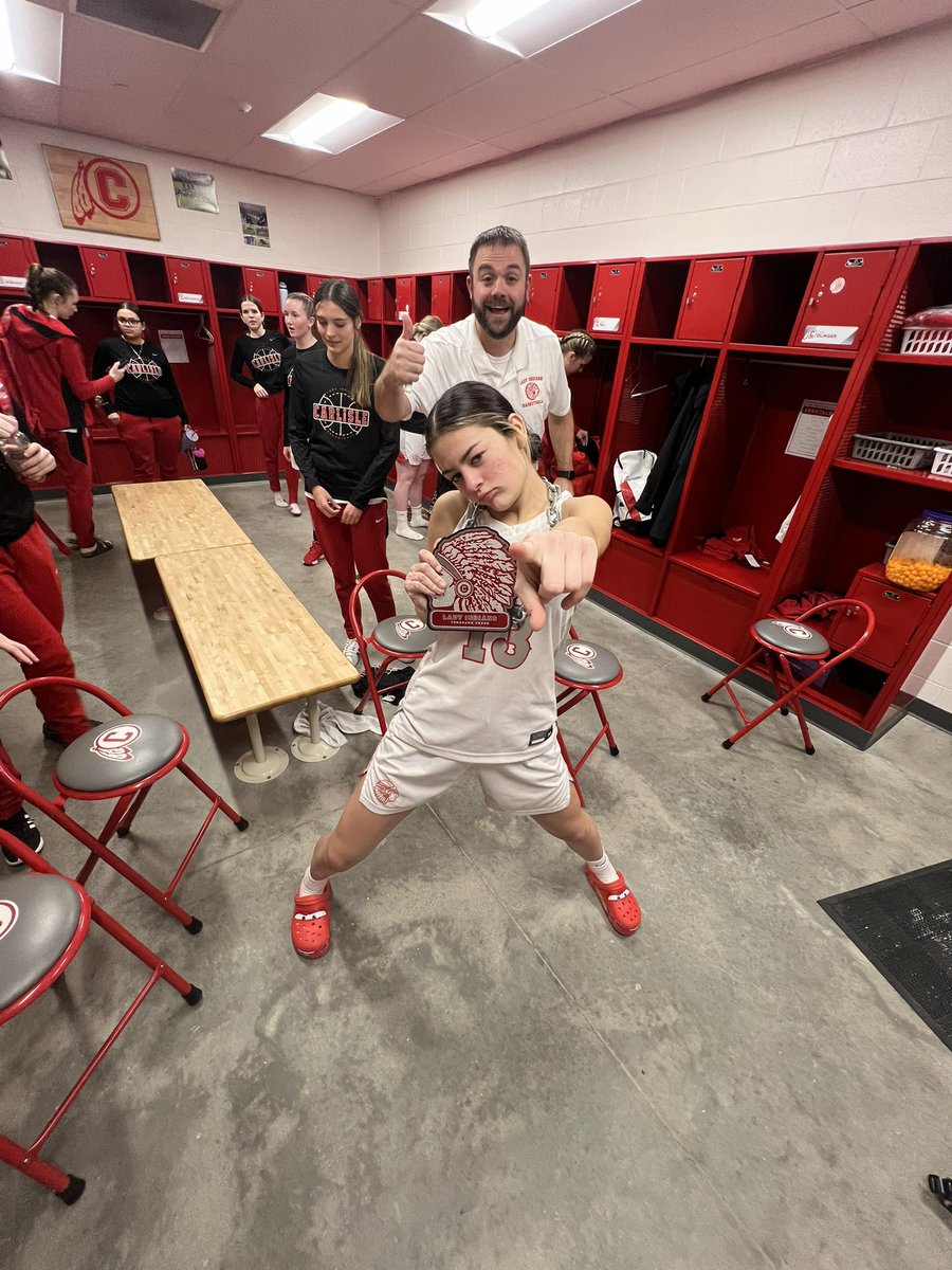 Hoops_Content's tweet photo. JUSTINE BOWLIN!! Our tomahawk team pride award winner of the night!! Justine kicked off our come back early in the 3rd quarter with 3 steals and several trips to the free throw line! Go Justine! https://t.co/5UauQHwR8f