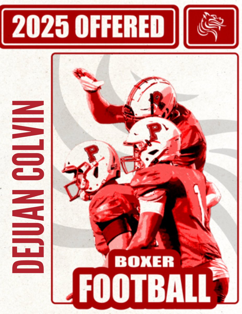 DejuanColvin's tweet photo. #AGTG Blessed to receive an Offer from @Boxer_Football 

Thank you @Coach_Nai  and the staff!!! https://t.co/qvsHBuuPBz