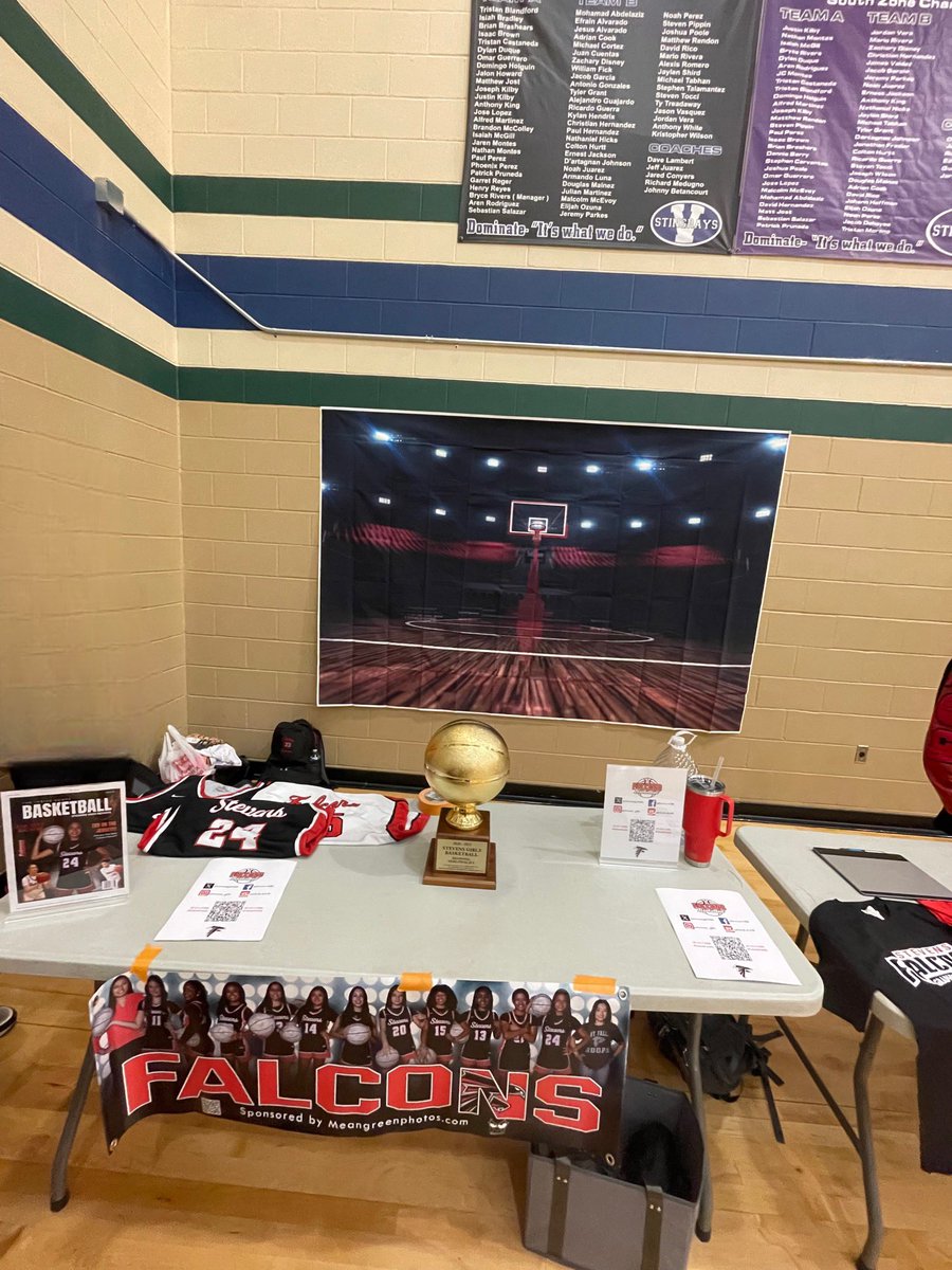 stevensgirlsbb's tweet photo. Our Captain Maddilyn Thomas and leading scorer Alyssia Murphy visiting some future falcons at @ValeAthletics @NISDVale 🏀❤️🖤💜 love the excitement from our future athletes!! #OperationHome #FalconFamily https://t.co/EsetaKHC95