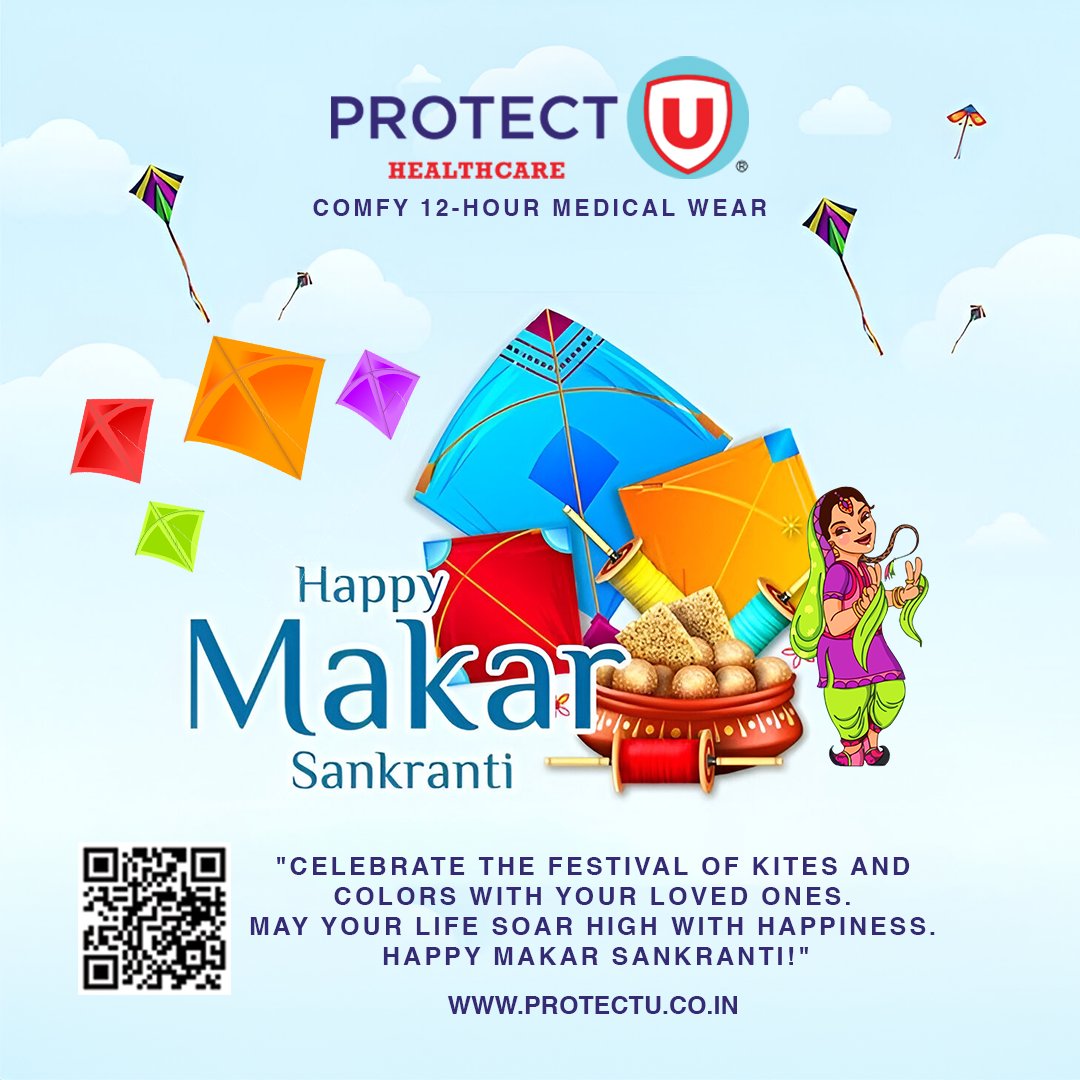 ProtectU_24's tweet image. Wishing you health, happiness, and prosperity today and always. Protect what matters most—your health and your loved ones.

🪁 #HappyMakaraSankranti #MakaraSankranti2025 #ProtectU #CelebrateSafely #HarvestHappiness #FestiveVibes #StaySafeIndia #TraditionsMatter #SunshineDays