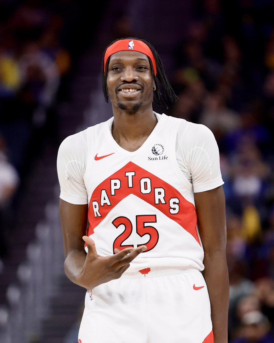 Chris Boucher rankings in the All-Time Toronto Raptors stats leaderboard: 

19th in points (3,483 points)
11th in rebounds (2,011 rebounds)
7th blocks (381 blocks)
14th in 3 Pointers Made (351 3PMs) 

One of the hardest workers and patient people in the league.