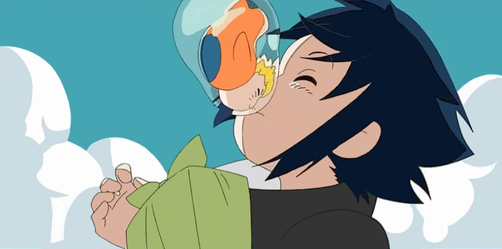 sasukvs's tweet photo. narusasu x ponyo https://t.co/W96gQO7QWD