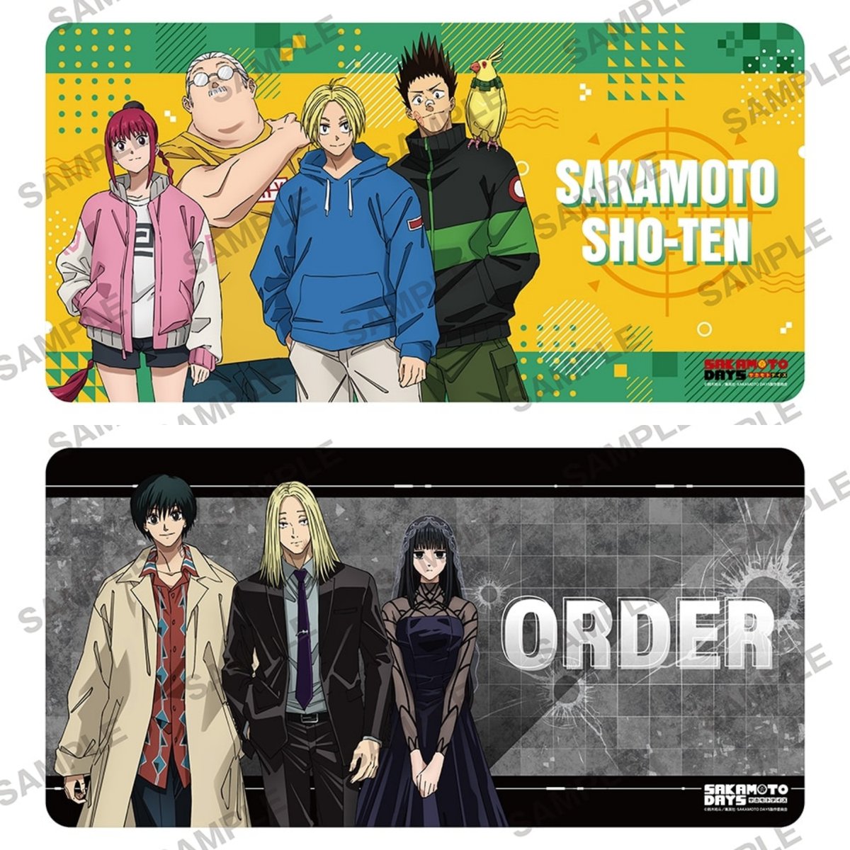 各種サイトにて予約開始！ SAKAMOTO DAYS デスクマットコレクション