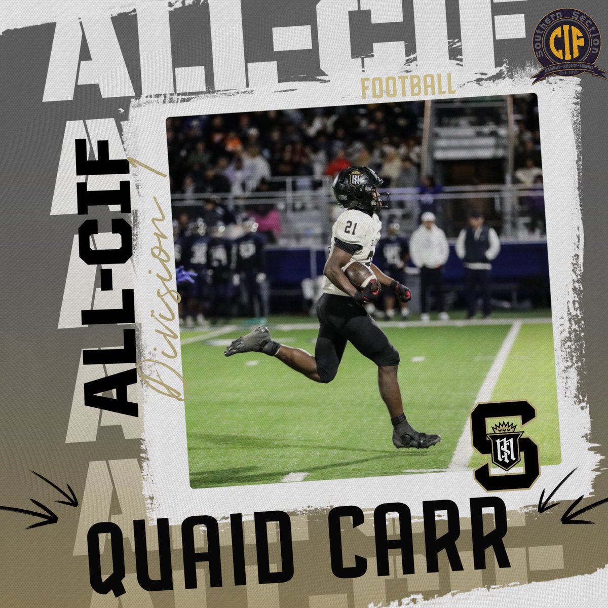 ServiteFootball's tweet photo. Congratulations to seniors @Qcswavy &amp; @cernius_tomas on being recognized All-CIF! Both now graduate as 2x selections. 

#credo #gofriars https://t.co/bP1hhcm7Uq