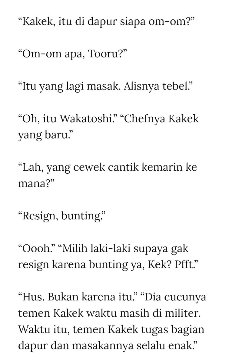 thornedtwilight's tweet photo. om chef? 

(padahal dia juga om om) https://t.co/zdftTUd4ZH