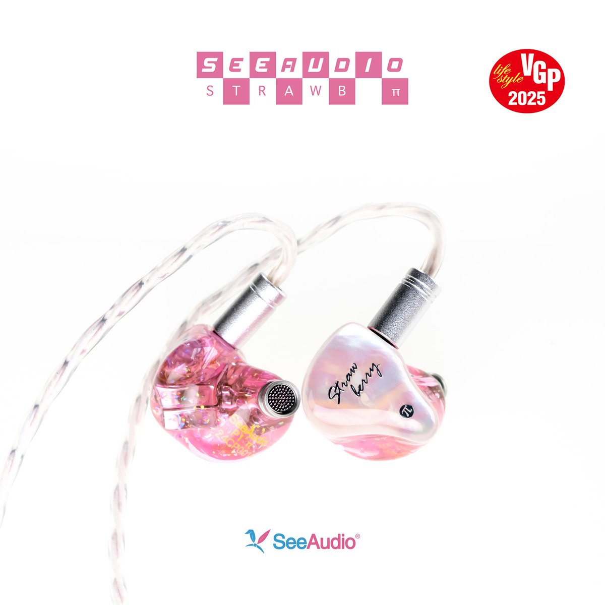 SeeAudio Strawberry PI (π)🍓🍓 構成は片側 6BAで計 12BA🎧 購入