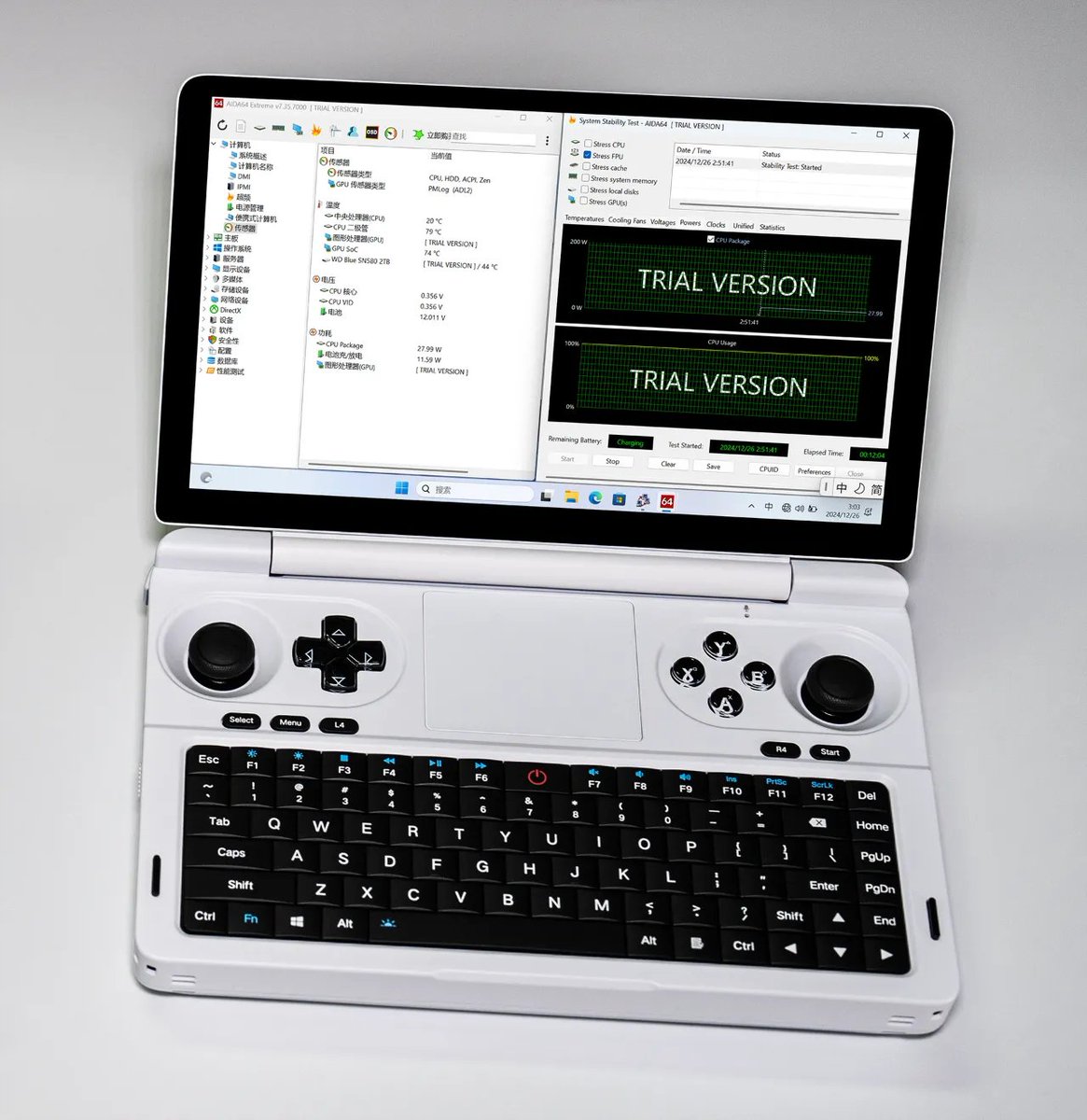 The GPD Win Mini 2025 comes! The cooling system is okay even for