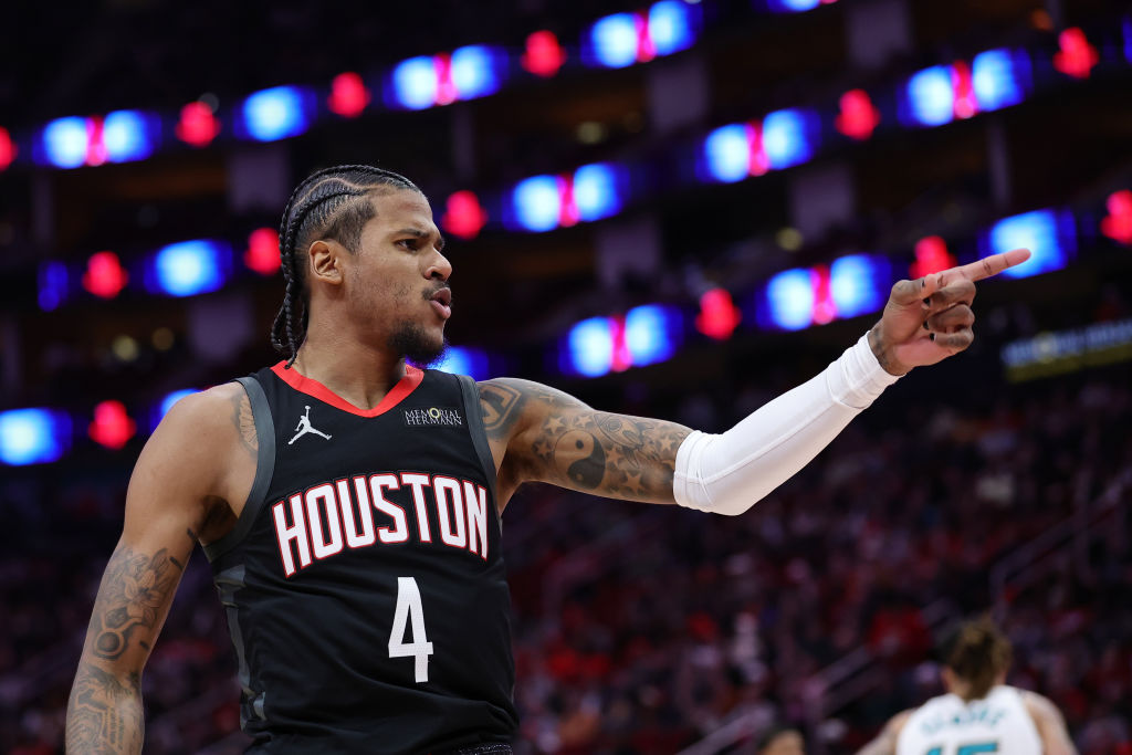 Jalen Green tonight:

42 points on 18 shots (!)
5-6 from three
11-11 at the line
4 assists
3 rebounds

Rockets get a huge win over Memphis.