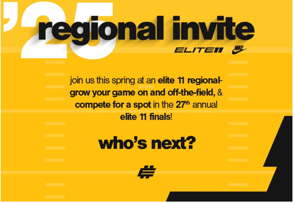 Thank you <a href="/Elite11/">Elite11</a> <a href="/Stumpf_Brian/">Brian Stumpf</a> for the invite!