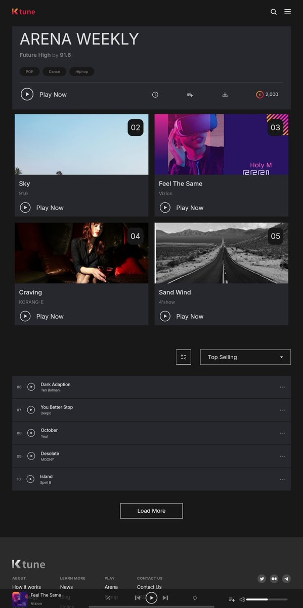 KTuneofficial1's tweet photo. 🎶 From hip-hop to pop, rock to electronic—Arena has it all! 🎶 

🎧 Explore the weekly top tracks and latest releases to find your perfect sound. 

#Arena #Music #AllGenres #TopCharts #NewMusic https://t.co/RGtjgX3PjO