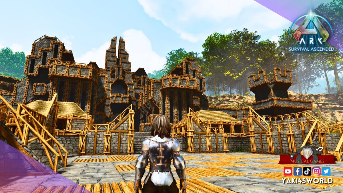 yaki45MG's tweet photo. Mega Castle, the new construction I made in Ark Asa
@survivetheark
here's the video tour
https://t.co/me3Ajm5oRs
#ARKPhotoMode #ARKfanart #ASA #ArkSurvivalAscended #ARK #arkbase #arkbasebuild #arkcastle https://t.co/TOFea1hTeM