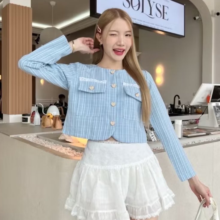 sundaesoon_'s tweet photo. ส่งต่อ เสื้อเชิ้ต ครอปผ้าทวิต cookies bar
ขออก 32-36 นะคะ  ยังไม่เคยใส่ค่ะ 

🛍️เหลือตัวสีฟ้า  150 รวมส่ง

#ส่งต่อเสื้อผ้า #ส่งต่อเสื้อมือสอง  #เสื้อผ้ามือสอง #เสื้อผ้ามือสองราคาถูก  #ส่งต่อเสื้อผ้ามือ2 #เสื้อผ้าสาวอวบ #โล๊ะตู้เสื้อผ้า #โล๊ะตู้ https://t.co/k3wlhN8J2O