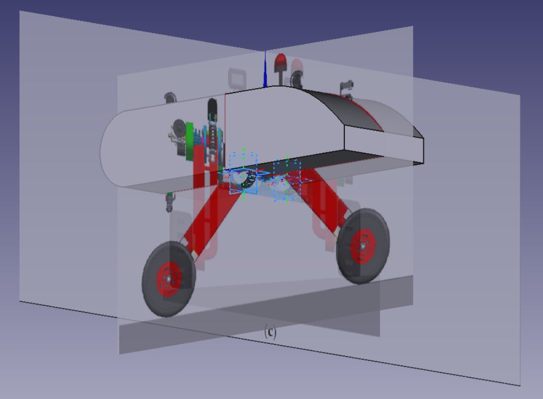 mattadc's tweet image. Day 19 learning robotics and ros. Building my own active suspension mobile robot in FreeCAD and CROSS workbench. Built a chassis, struts, and wheels. Having trouble getting the joints to all line up. Visualizing the whole robot is nice, but the placement UI is a bit challenging.