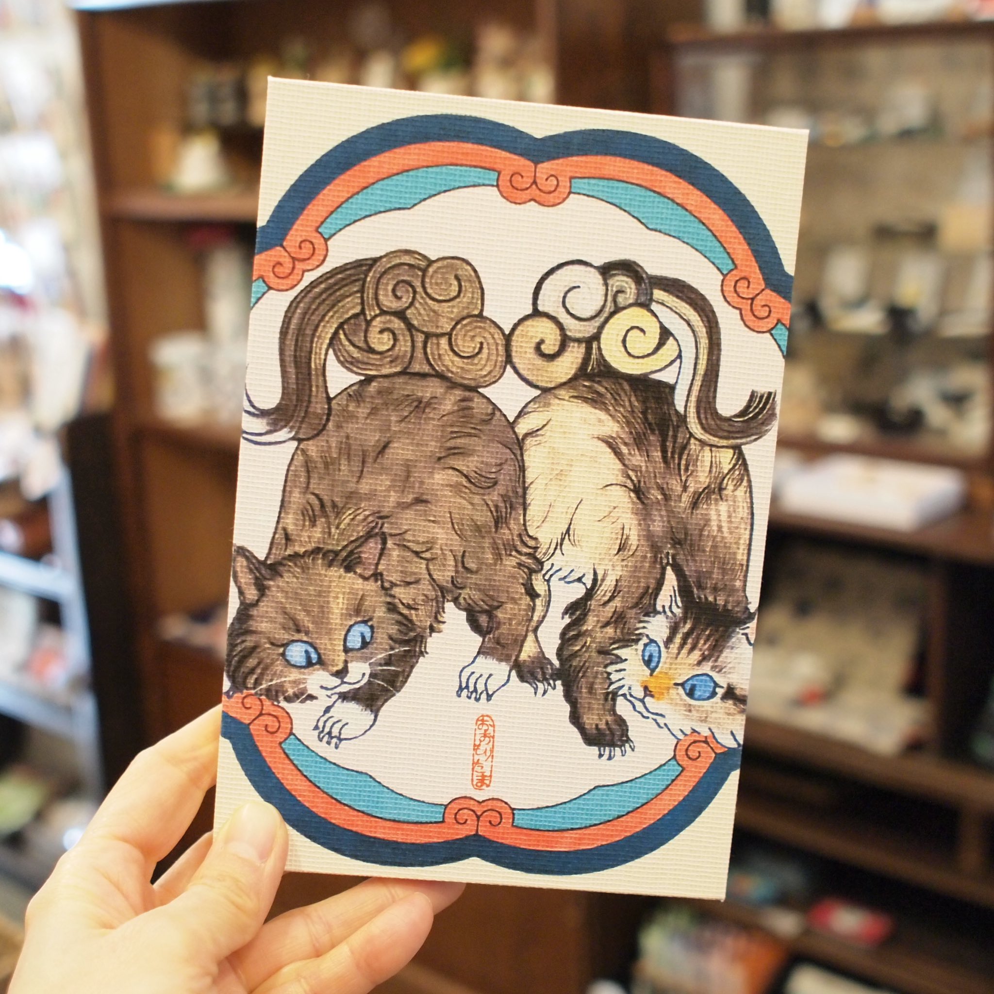 猫雑貨と和カフェ・王冠印雑貨店 on X: 