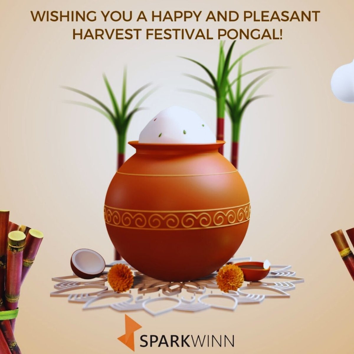 Sparkwinn5's tweet photo. 🌾✨ Wishing You a Joyful Pongal! May this harvest season bring abundance, happiness, and prosperity to you and your family. 🌞🍚 #HappyPongal #HarvestFestival #SparkwinnResearch https://t.co/XKNBnKft1w