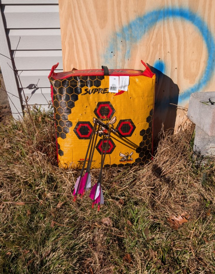 ArcheryHeaven's tweet photo. Is it just practice? [by Leather-Juggernaut30]
  
 #archeryForLife #archeryAddict https://t.co/tuvb7AimtU