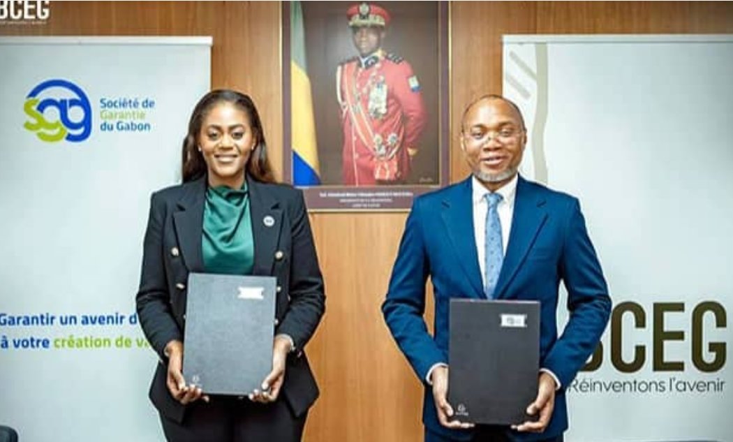 L’inauguration de la #BCEG et l’accord avec la #SGG marquent une avancée majeure pour les PME/PMI🇬🇦: 5 milliards FCFA injectés pour #financer, #garantir et #accompagner nos entrepreneurs. 
Une vraie impulsion pour transformer l’économie ! #Entrepreneuriat #Gabon #PME