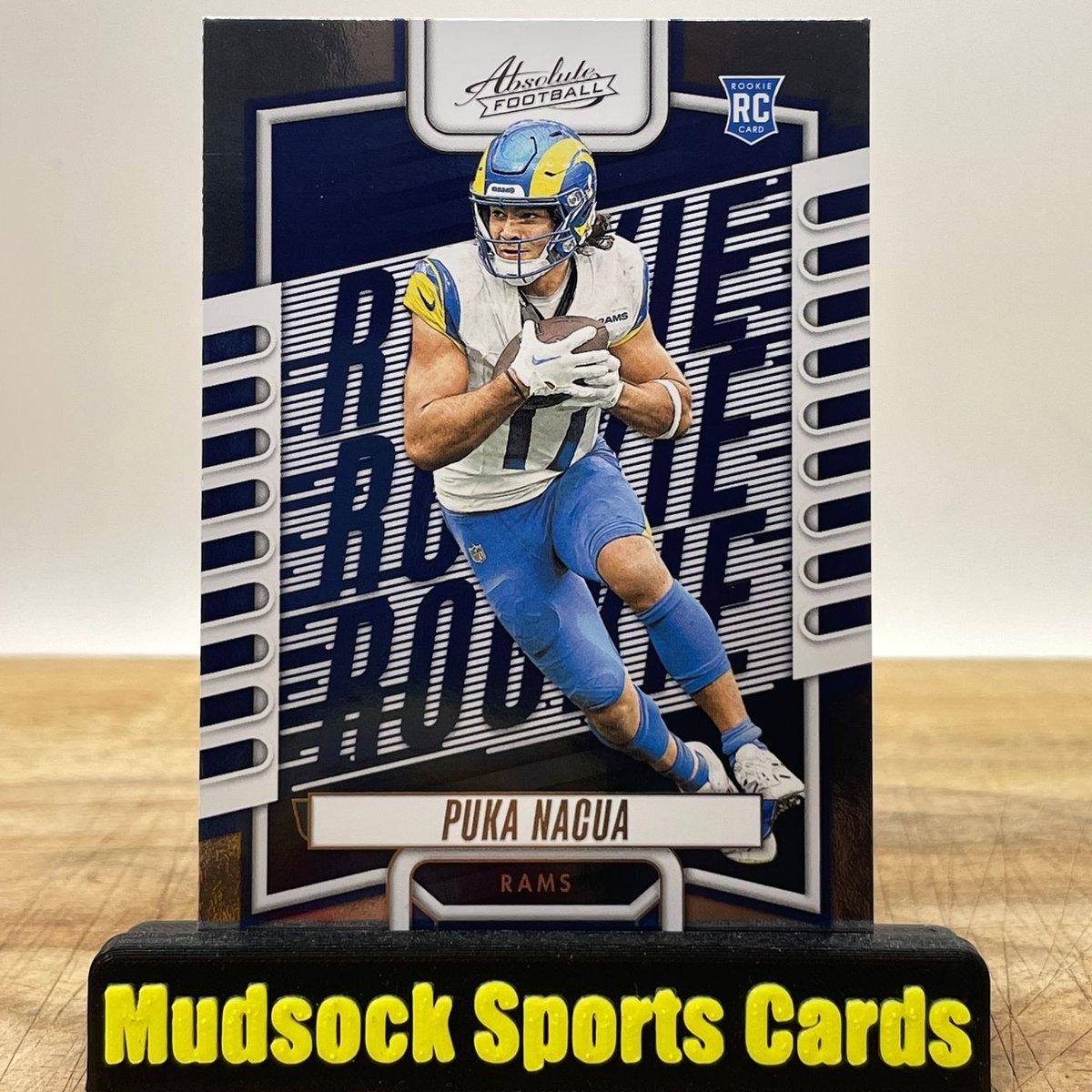 MudsockC's tweet photo. PUKA NACUA - 2023 Panini Absolute - RC - Los Angeles Rams

https://t.co/yLPrAjiS7h

Please like and share!

#sportcards #whodoyoucollect #thehobby 
#tradingcards #footballcards #paniniamerica 
#sportscardsforsale #eBay #cardcollecting #ramshouse https://t.co/A9c6NXLK90