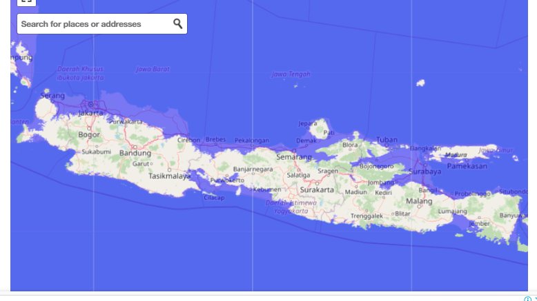 Jawa jika permukaan air laut sekarang naik 50 meter