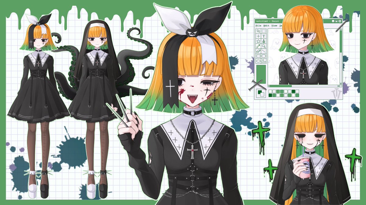 PumpkinSynth's tweet image. 𝐏𝖚𝖒𝖕k𝖎𝖓 𝐍𝖚𝖓𝖊𝖘𝖘𝖆 𝖎𝖘 𝖍𝖊𝖗𝖊 𝖙𝖔 𝖕𝖑𝖆y~ ⟡ 𝐄𝐥𝐝𝐫𝐢𝐭𝐜𝐡 𝐁𝐃𝐒𝐌 𝐍𝐮𝐧 𝐕𝐓𝐮𝐛𝐞𝐫!

ママ:@iga_happiness 

Still obsessed with Feitan and survival horror. Have you read Trigun yet?

#VTuber | #ENVtuber | #PumpkinNun🎃✝️