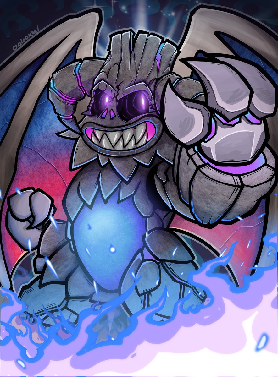 _Unl0gical_'s tweet image. EPIC KAYNA! GRAHHH!!! As one might say, this is pretty &quot;Fiya&quot;
#art #msm #mysingingmonsters #monsterpiece #kayna #epickayna