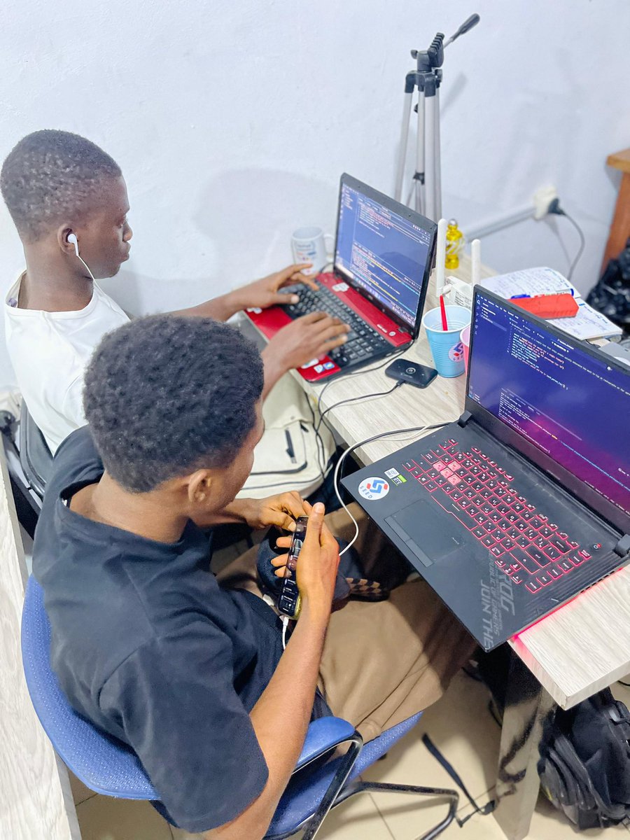 NgamSebast25758's tweet photo. Great learning experience at the weekend of code.
Week 6, Python lesson 2
All thanks to 
@fonyuyjude1 and @fien Dora
#WeekendofCode https://t.co/YLRClDmgtP