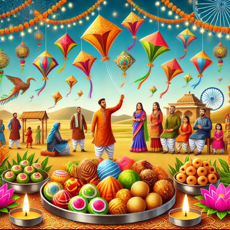 आपको और आपके परिवार को मकर संक्रांति की हार्दिक शुभकामनाएँ! यह पर्व आपके जीवन में सुख, शांति और समृद्धि लेकर आए। आपका जीवन हमेशा खुशियों से भरा रहे।