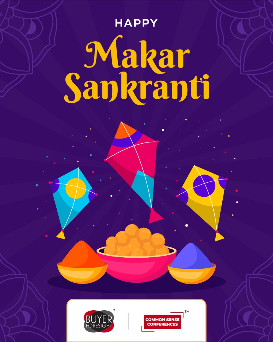 Buyerforesight wishes all a Happy Makar Sankranti!

#holiday #makarsankranti #newyear