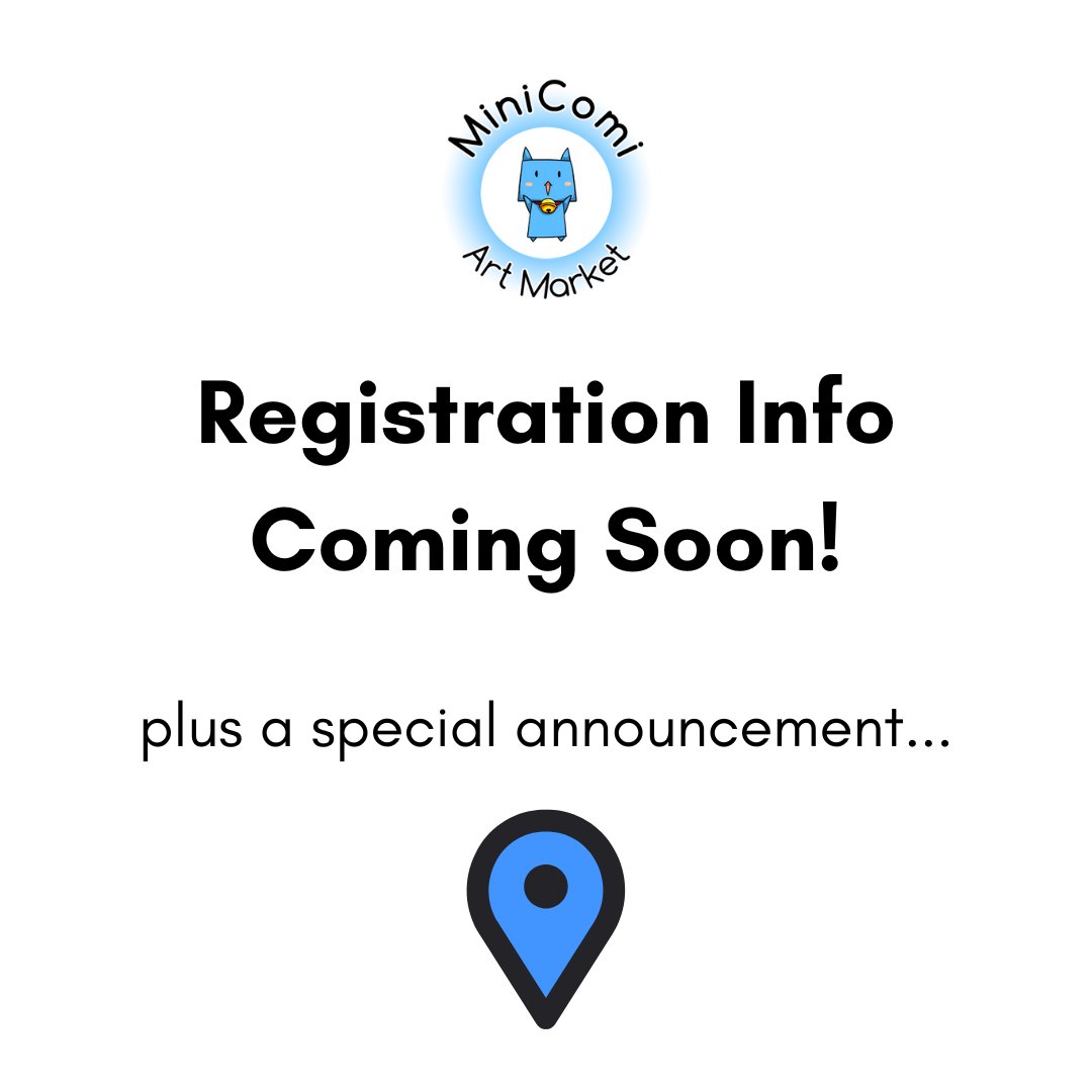 Minicomi wishes everyone a wonderful 2025 ahead! We are working diligently on this year's event and will share more information about artist registration very soon 🎨

Some exciting updates include the return of the half-table and some special announcements ahead...