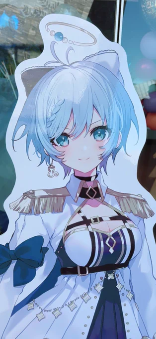 騎士少女さまのパネル!つやつやだった!顔が良かった!