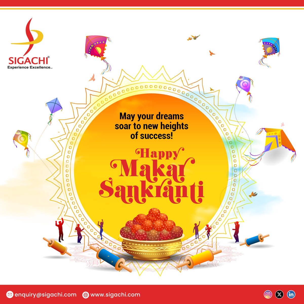 𝑯𝒂𝒑𝒑𝒚 𝑴𝒂𝒌𝒂𝒓 𝑺𝒂𝒏𝒌𝒓𝒂𝒏𝒕𝒊!

As we celebrate this vibrant festival of harvest and new beginnings, we extend our heartfelt wishes to you and your family. May this auspicious day bring prosperity, success, and growth into your lives.