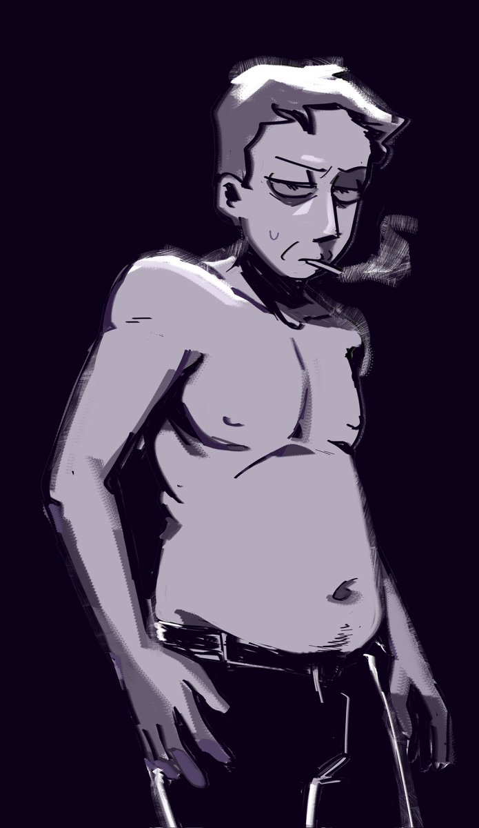 rnm_JSDJS's tweet photo. Some quick af redraw bc I yearn for his dad bod https://t.co/JemsZcyHeo