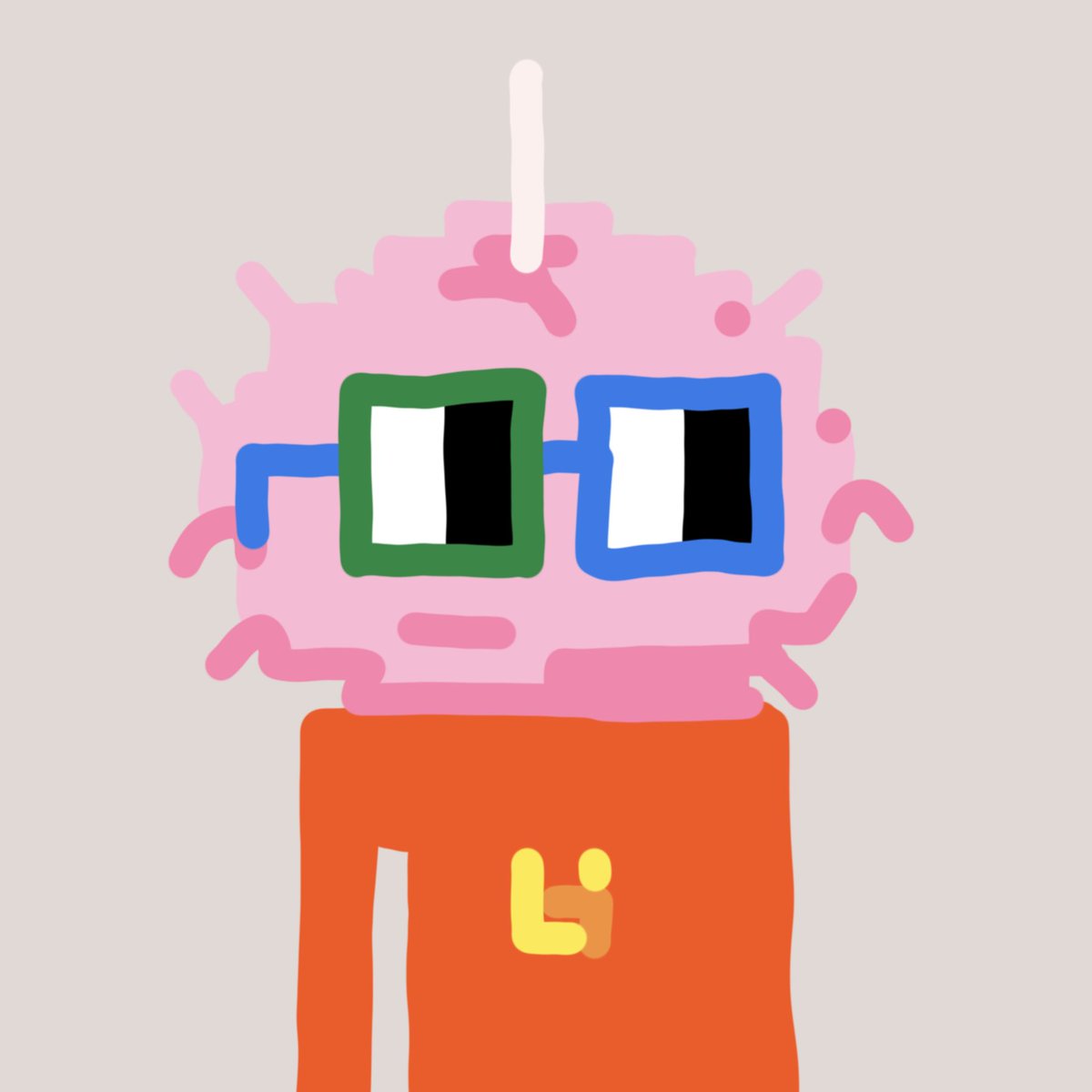 Noun 1382 👉 nouns.wtf/noun/1382

same but with less effort (pixels) and more fine art (hand-drawn) 🧃🧃