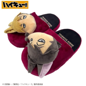 しまむら『ハイキュー!!』コラボのクニャック（ぬいぐるみスリッパ）が