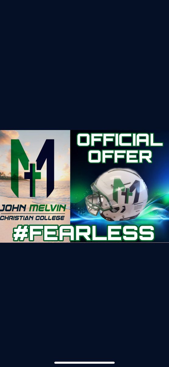 Nicola Pari (@nicolapari6) on Twitter photo After a great conversation with <a href="/DanielHollandJ1/">Coach Daniel Holland Jr</a> I’m blessed to receive an offer from John Melvin Christian College. #AGTG After a great conversation with <a href="/DanielHollandJ1/">Coach Daniel Holland Jr</a> I’m blessed to receive an offer from John Melvin Christian College. #AGTG