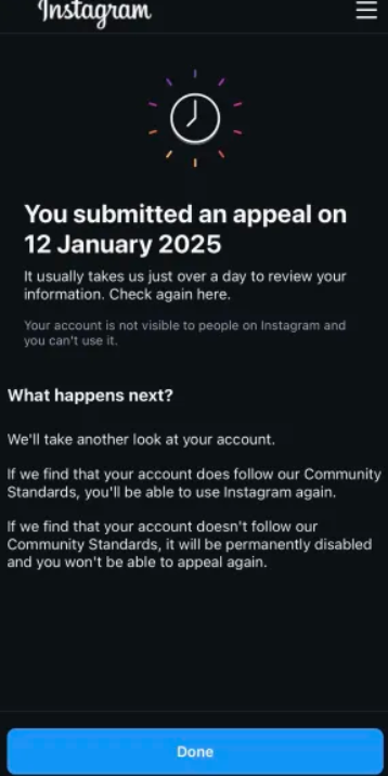 sullen81's tweet photo. @instagram @facebook @Meta @OversightBoard @SuellaBraverman 

Got disabled for no reason on Instagram which is connected to my Facebook and now everything is gone.
Even now i'm still looking for a way to contact them but to no avail. https://t.co/pnSI9ovMeQ