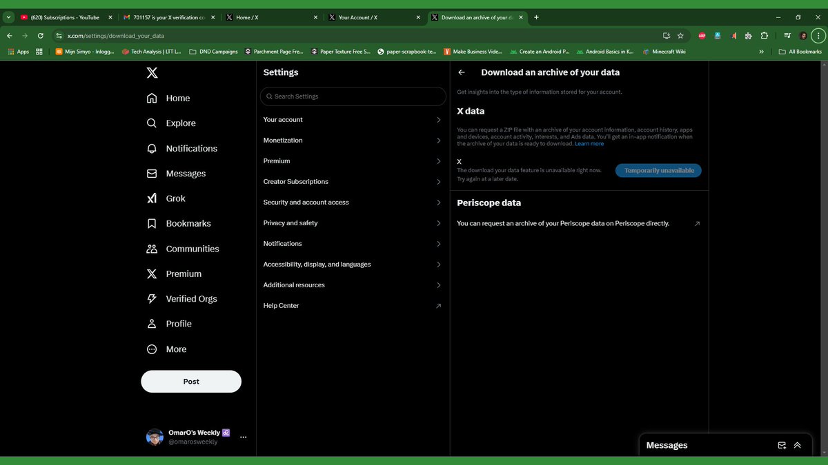 omarosweekly's tweet photo. https://t.co/yIxQ8k2G6I is refusing me to get my data. I finally get the email to get my data, after a broken log-in system i am faced with a page you are supposed to download it and then again the button is not working to download it. https://t.co/7LrO8j7mMc