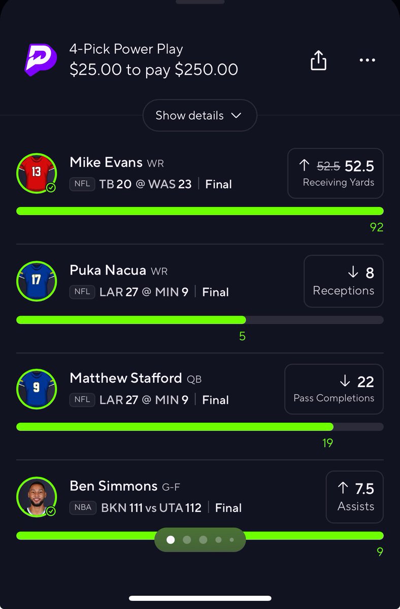 Cash both discount plays 🤯

2/2 on the 10x✅✅✅

How many more cashes you gonna miss? Join Up👇
dubclub.win/af/afl-pja4t/