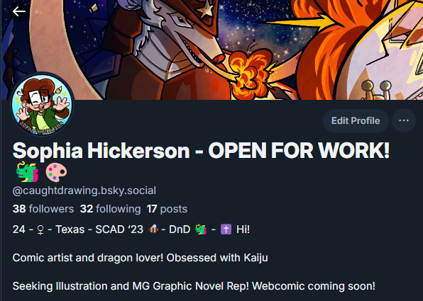 Sophia Hanson - Making Graphic Novels! tweet media